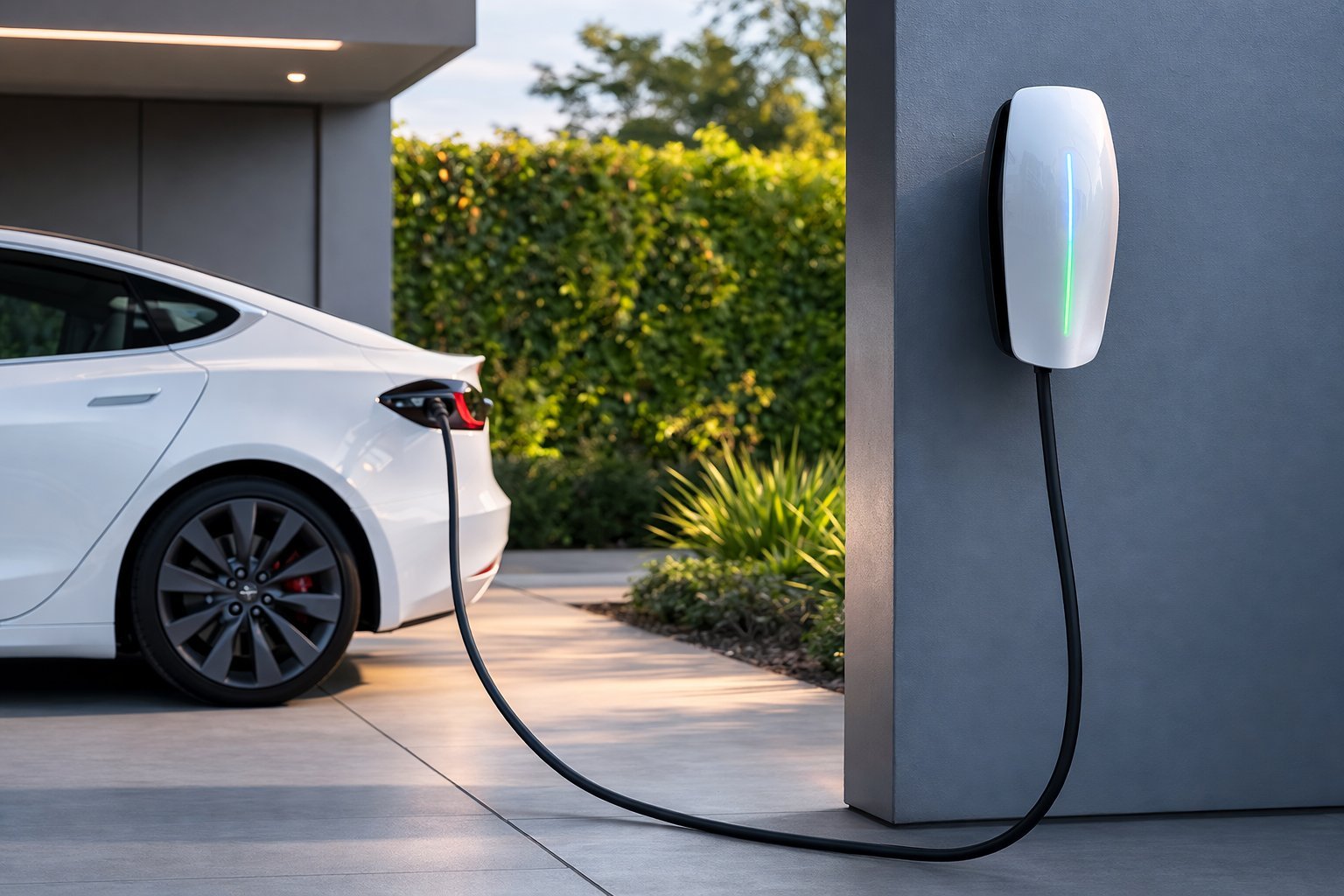 Borne de recharge véhicule électrique